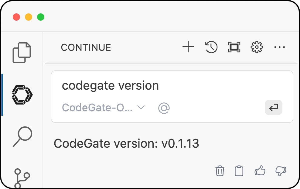 Verify Continue integration